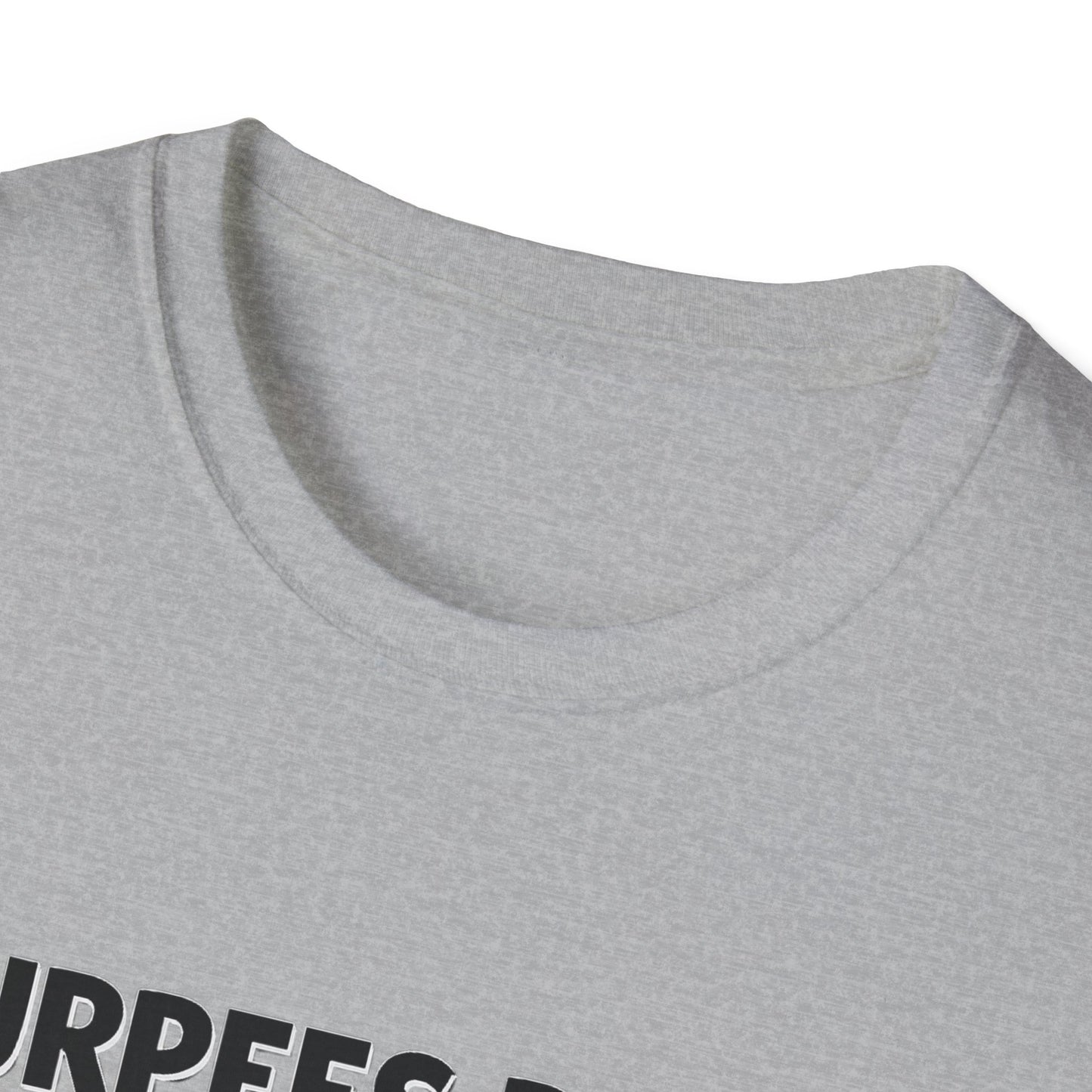 Funny Burpees Don't Like You Either Unisex Softstyle T-Shirt, Workout Tee, Gym Shirt, Fitness Apparel, Exercise Top