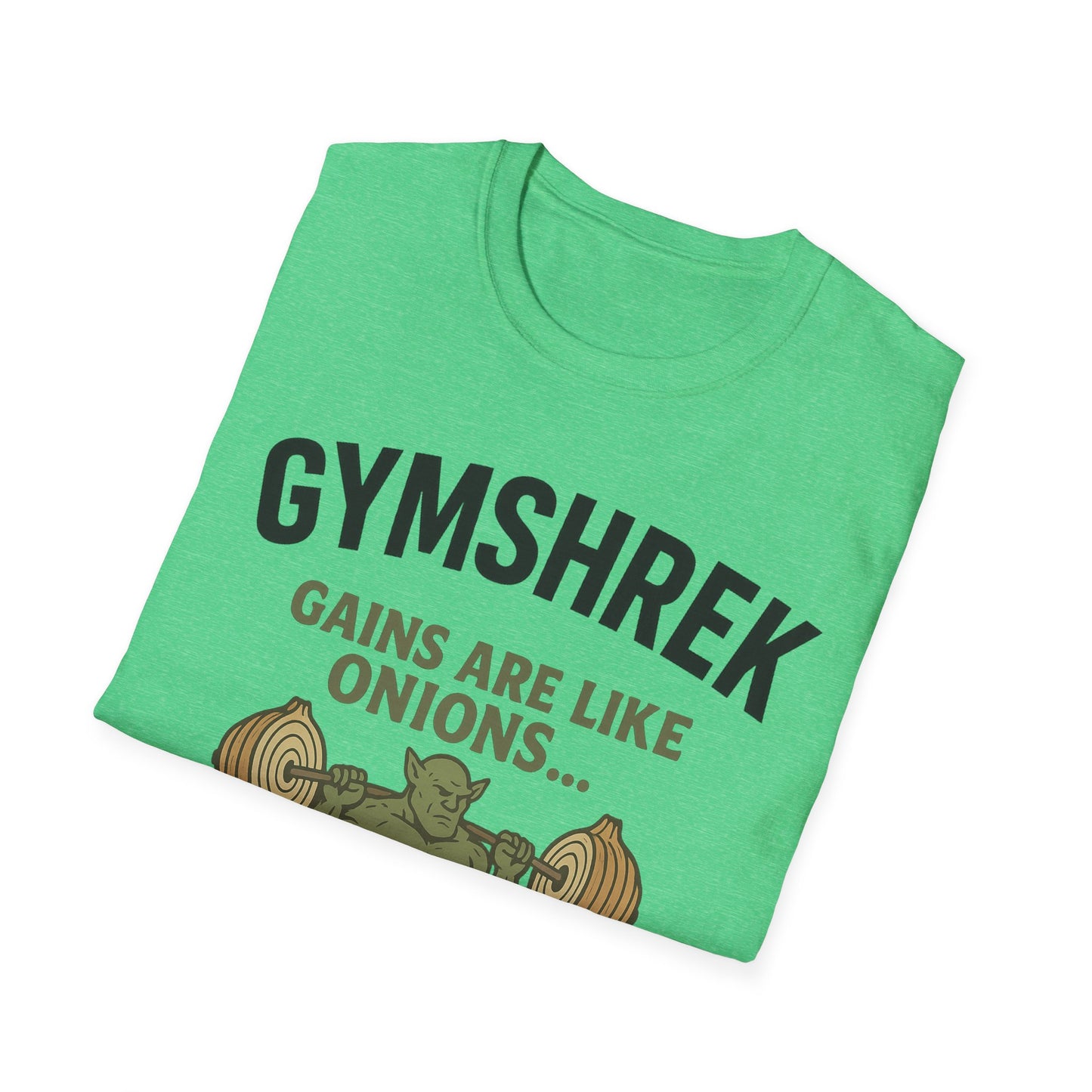 Funny Gym Shirt - GYMSHREK Unisex Softstyle T-Shirt