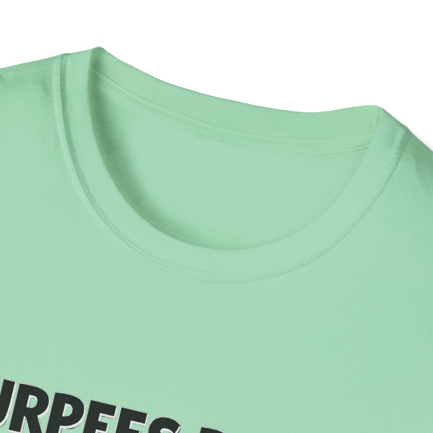 Funny Burpees Don't Like You Either Unisex Softstyle T-Shirt, Workout Tee, Gym Shirt, Fitness Apparel, Exercise Top