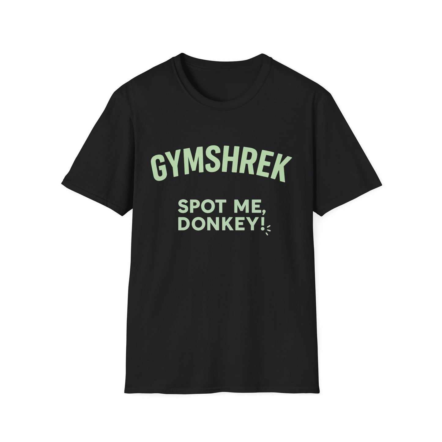 T-Shirt GYMSHREK Spot Me, Donkey Funny Parody Shirt