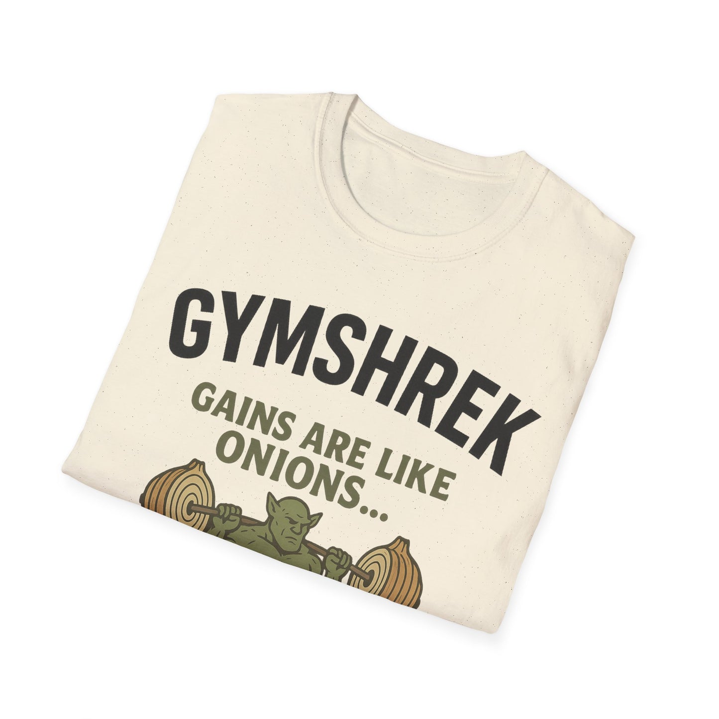 Funny Gym Shirt - GYMSHREK Unisex Softstyle T-Shirt