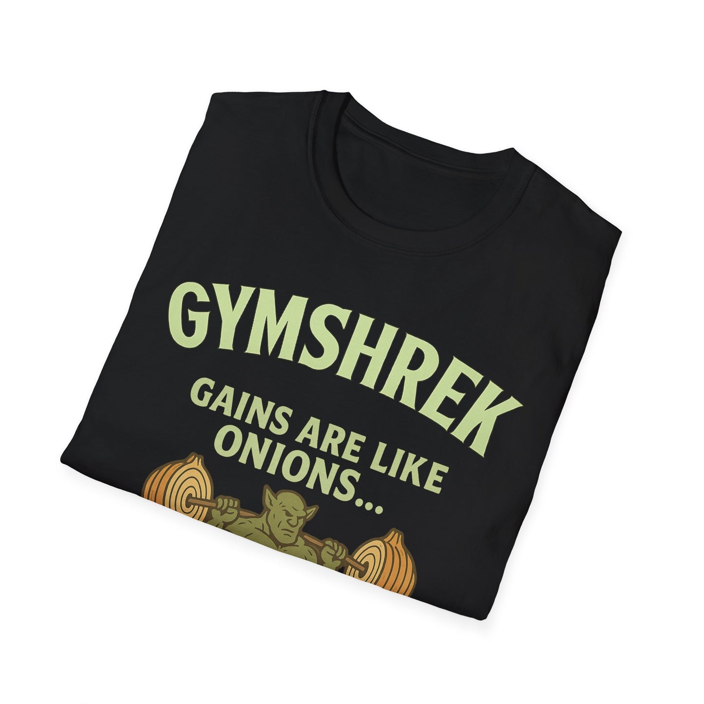Funny Gym Shirt - GYMSHREK Unisex Softstyle T-Shirt