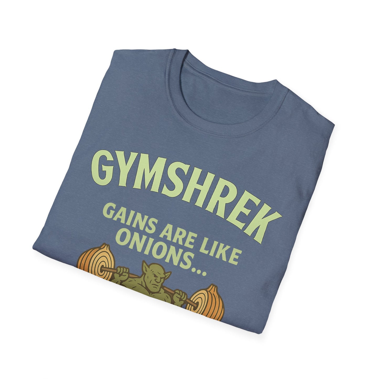 Funny Gym Shirt - GYMSHREK Unisex Softstyle T-Shirt