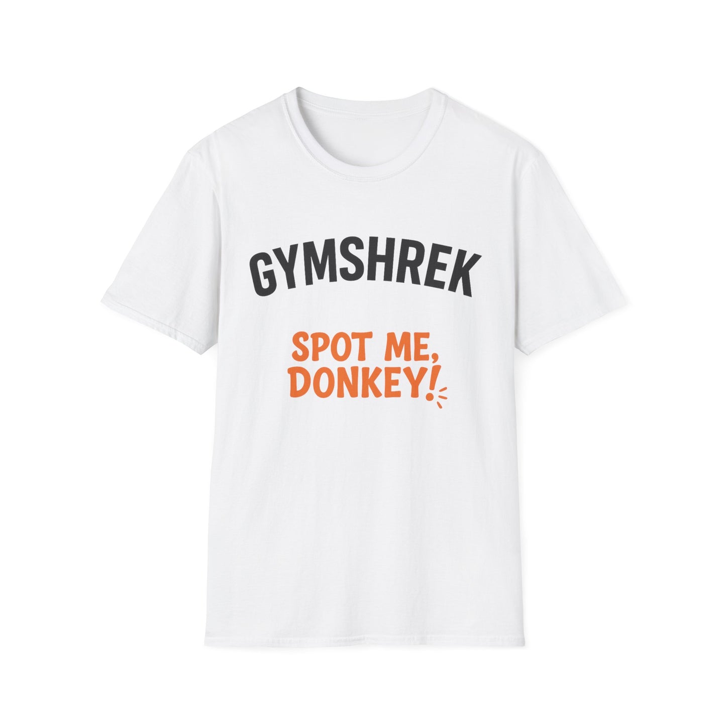 T-Shirt GYMSHREK Spot Me, Donkey Funny Parody Shirt