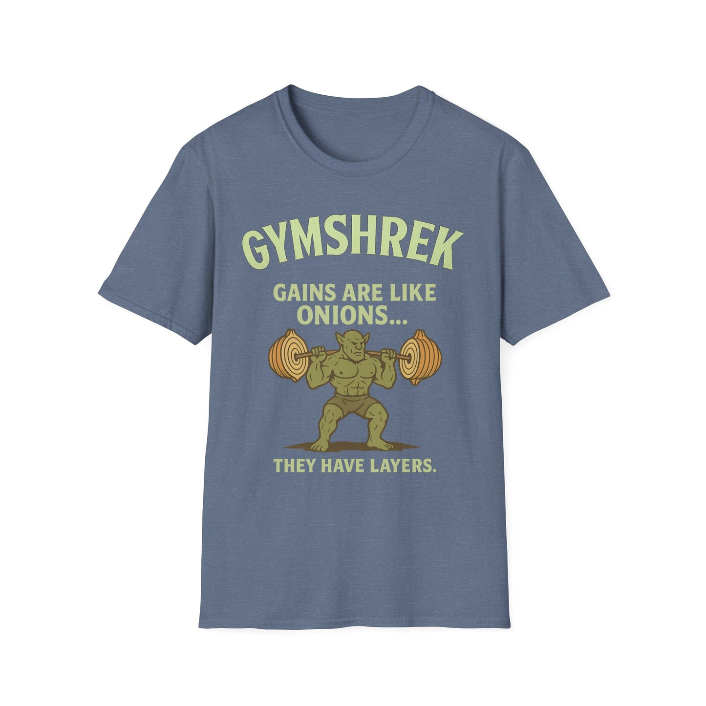 Funny Gym Shirt - GYMSHREK Unisex Softstyle T-Shirt