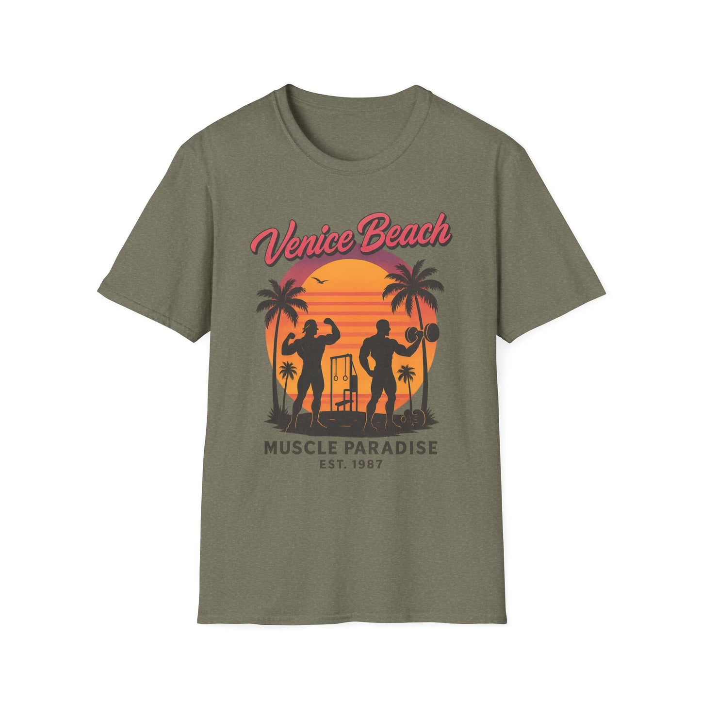 Vintage Muscle Beach T-Shirt