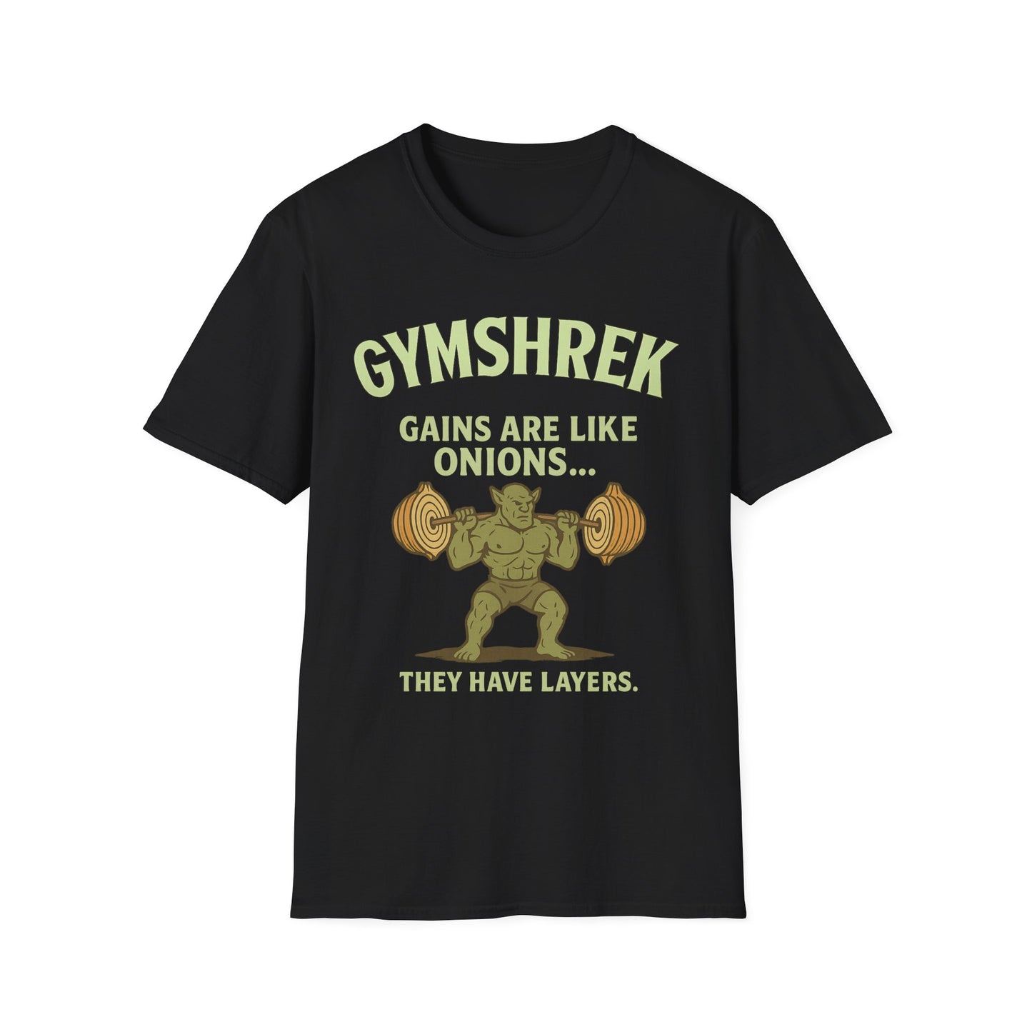 Funny Gym Shirt - GYMSHREK Unisex Softstyle T-Shirt