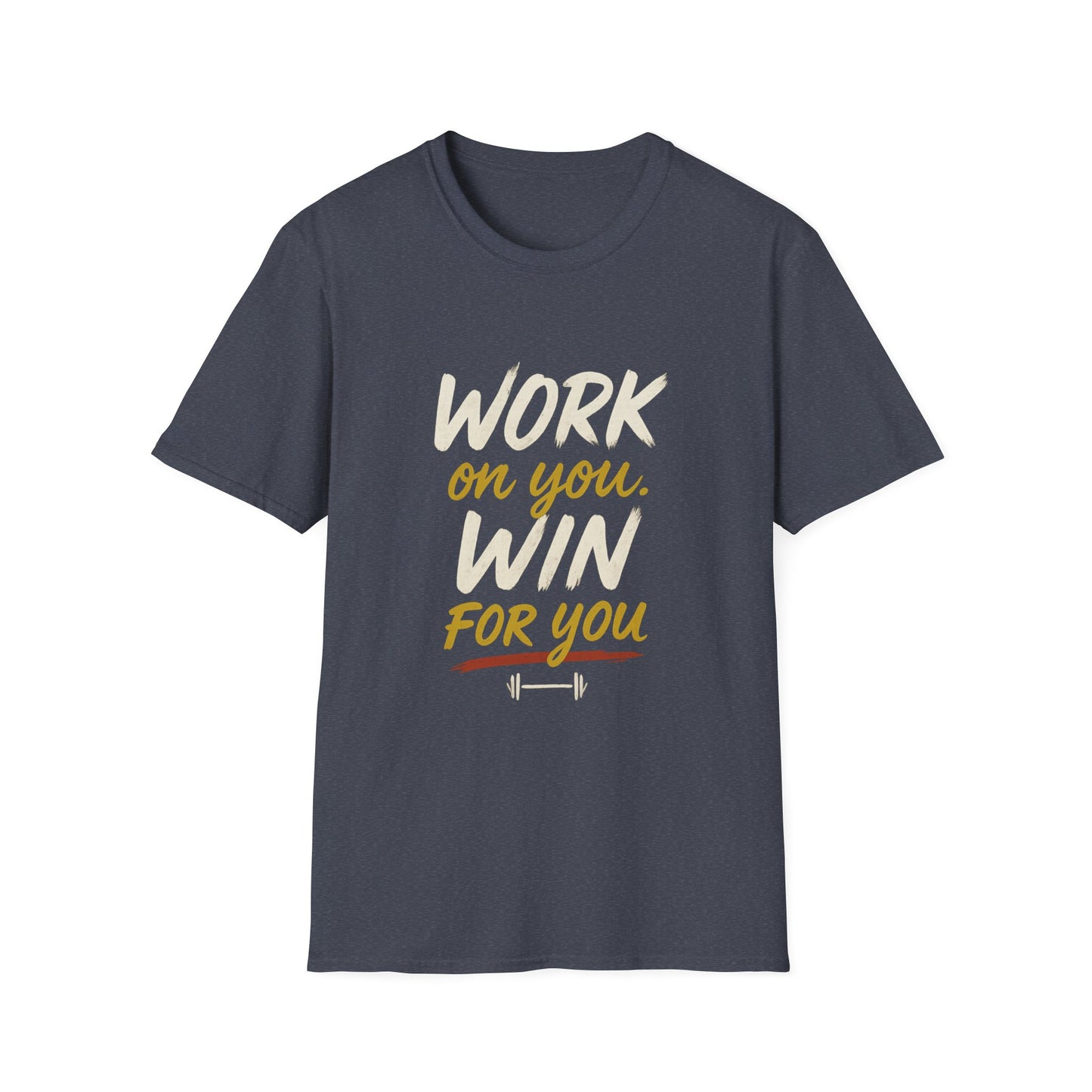 Motivational Gym Unisex T-Shirt, Fitness Top, Workout Tee, Exercise Shirt, Inspirational Quote Clothing