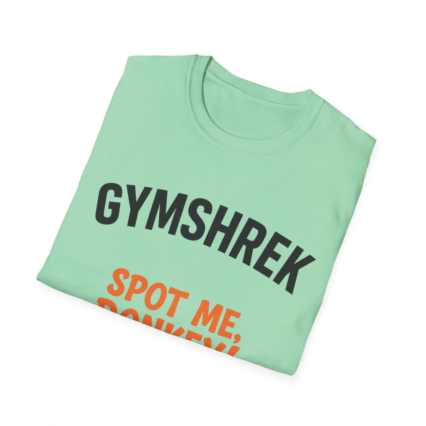 T-Shirt GYMSHREK Spot Me, Donkey Funny Parody Shirt