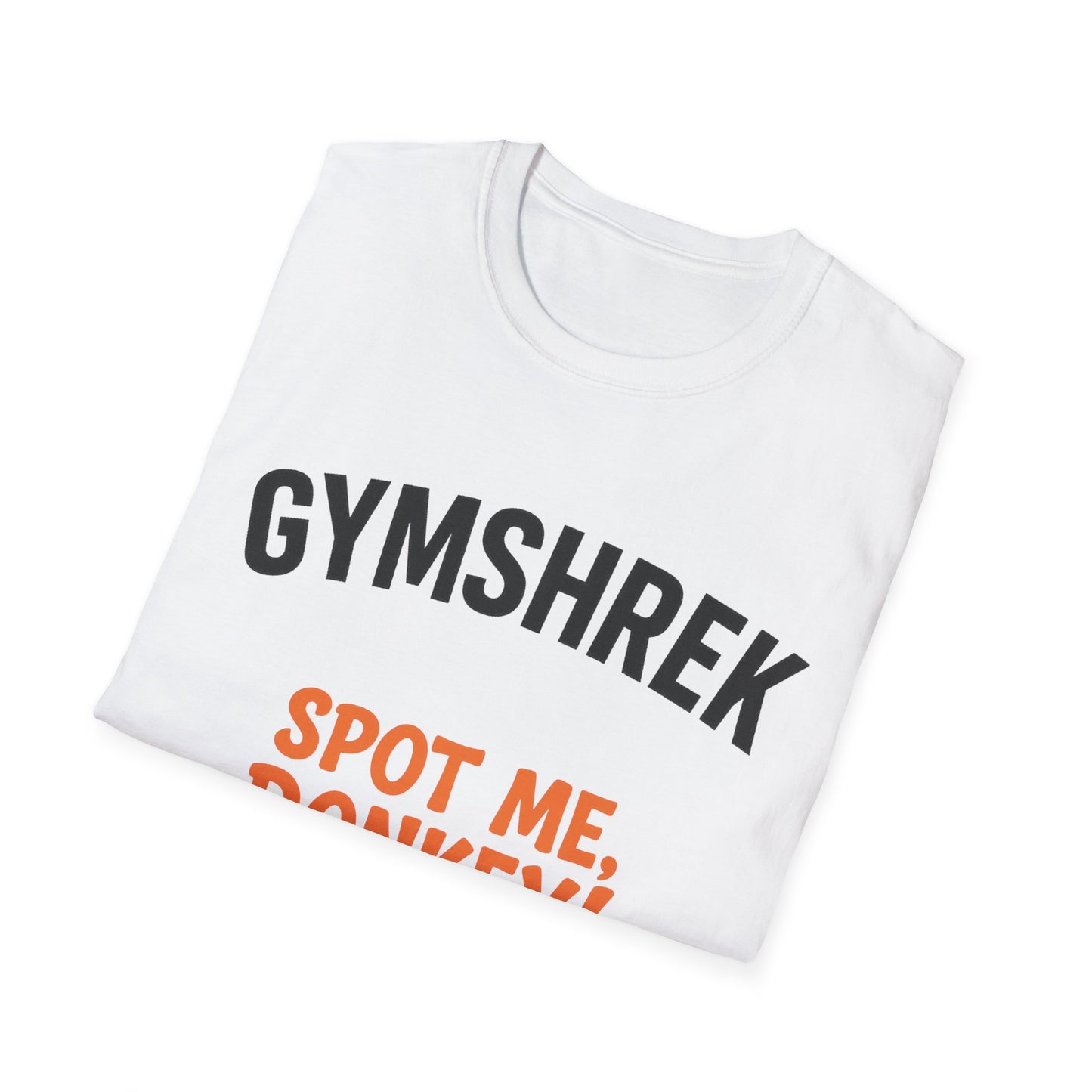 T-Shirt GYMSHREK Spot Me, Donkey Funny Parody Shirt