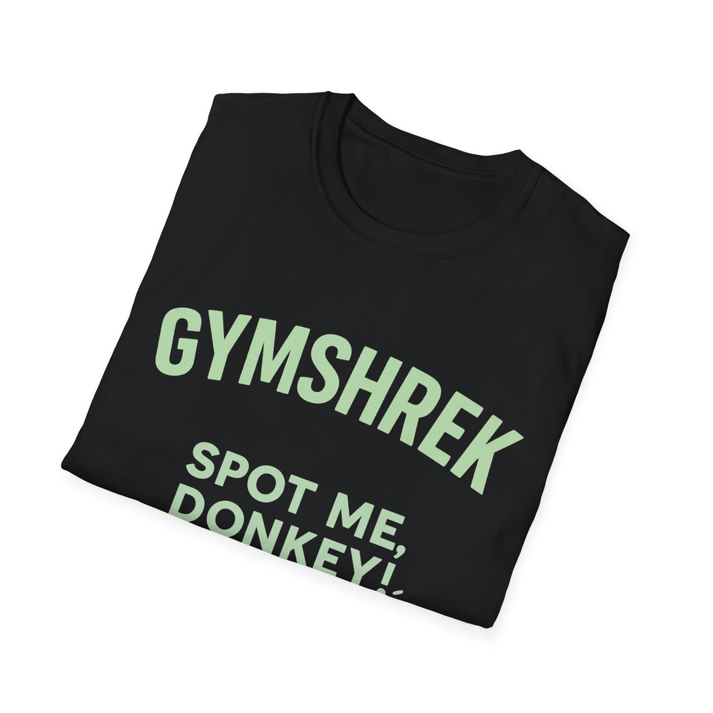 T-Shirt GYMSHREK Spot Me, Donkey Funny Parody Shirt