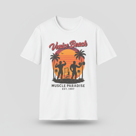 Vintage Muscle Beach T-Shirt
