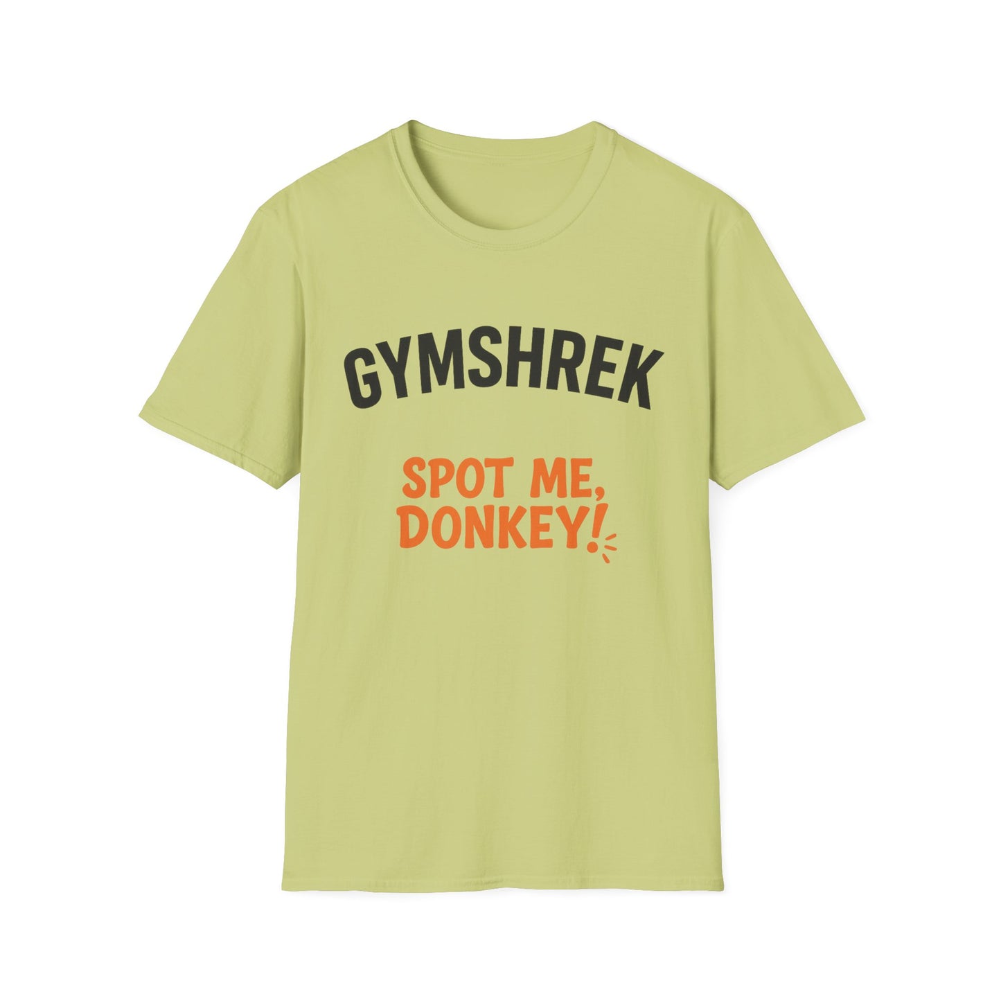 T-Shirt GYMSHREK Spot Me, Donkey Funny Parody Shirt