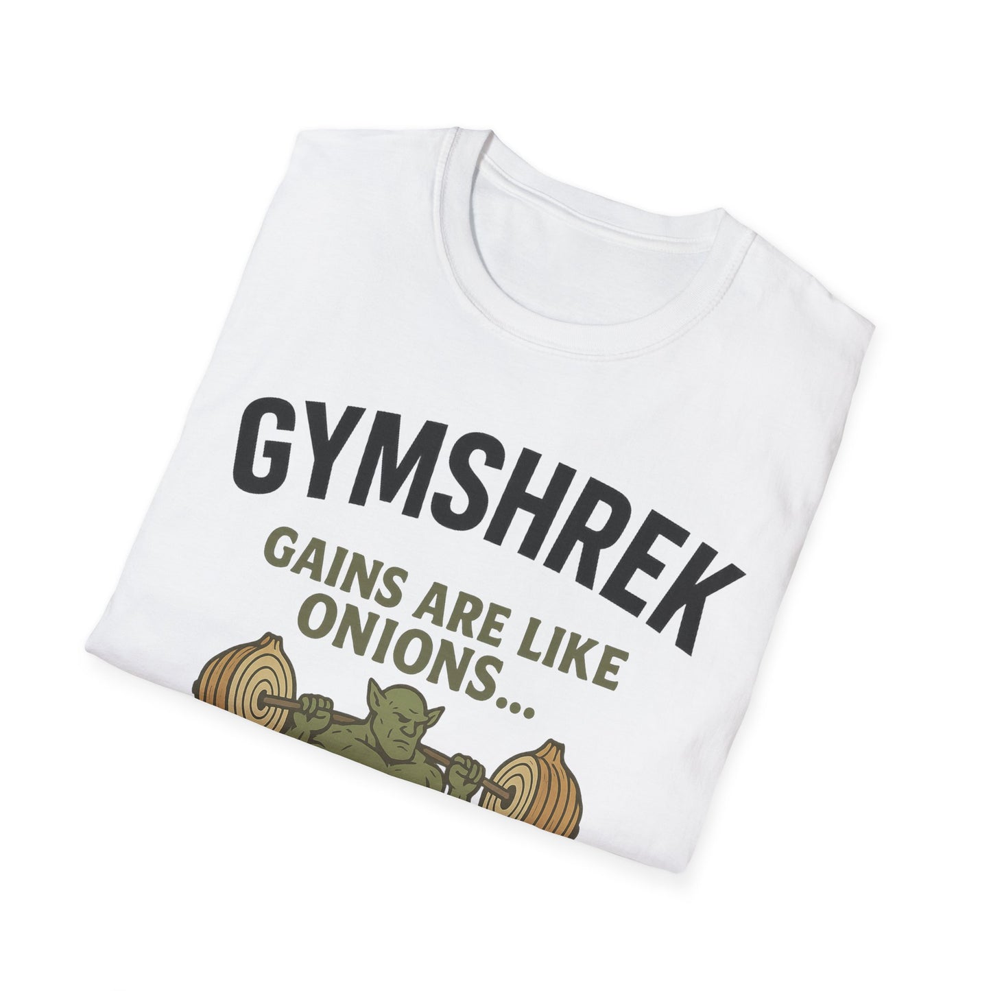 Funny Gym Shirt - GYMSHREK Unisex Softstyle T-Shirt