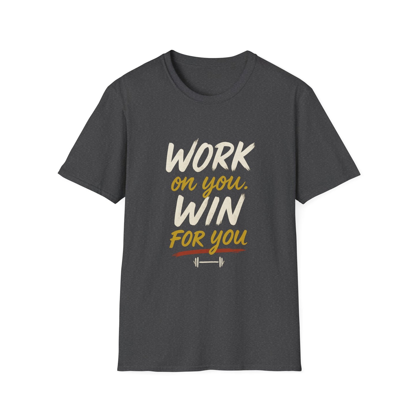 Motivational Gym Unisex T-Shirt, Fitness Top, Workout Tee, Exercise Shirt, Inspirational Quote Clothing