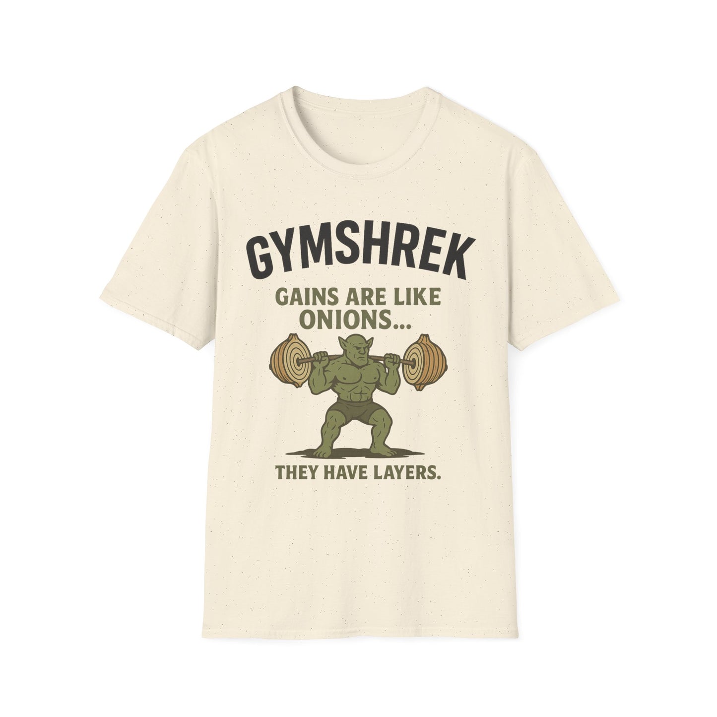 Funny Gym Shirt - GYMSHREK Unisex Softstyle T-Shirt
