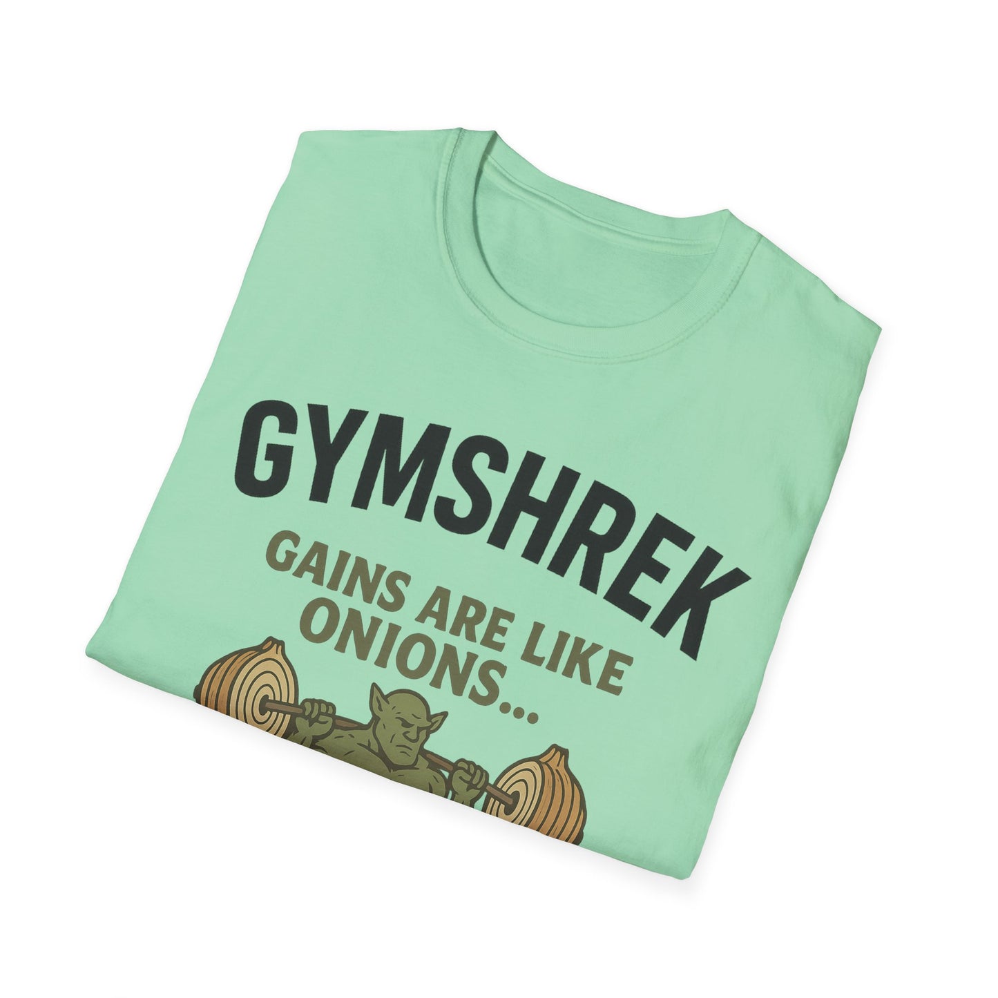 Funny Gym Shirt - GYMSHREK Unisex Softstyle T-Shirt
