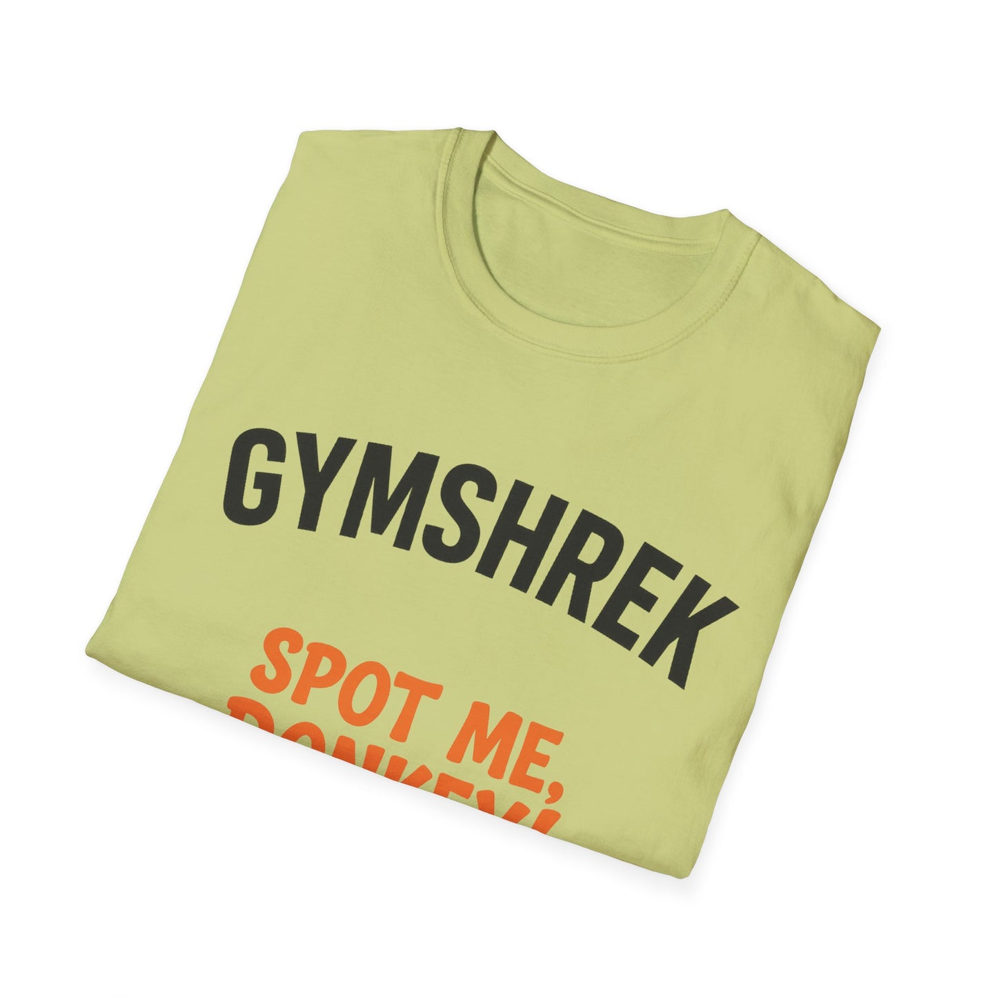 T-Shirt GYMSHREK Spot Me, Donkey Funny Parody Shirt