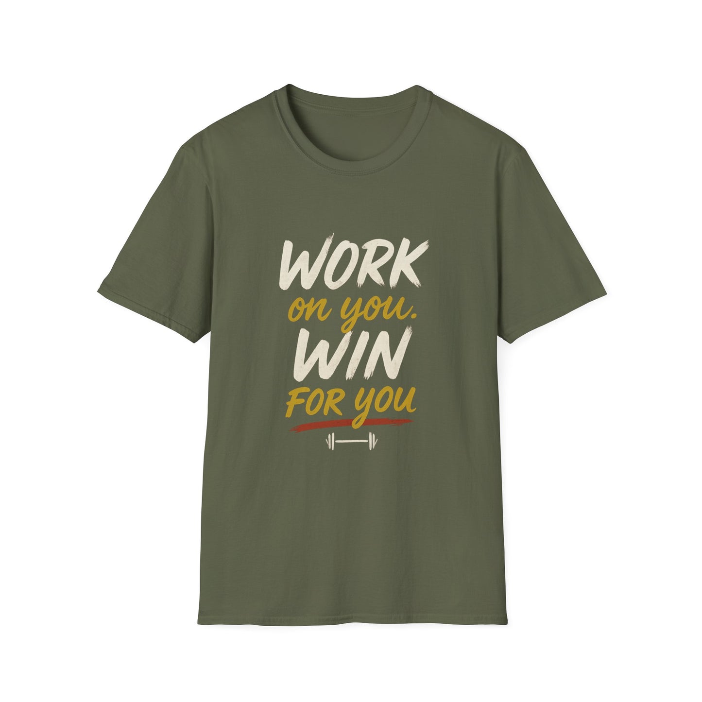 Motivational Gym Unisex T-Shirt, Fitness Top, Workout Tee, Exercise Shirt, Inspirational Quote Clothing