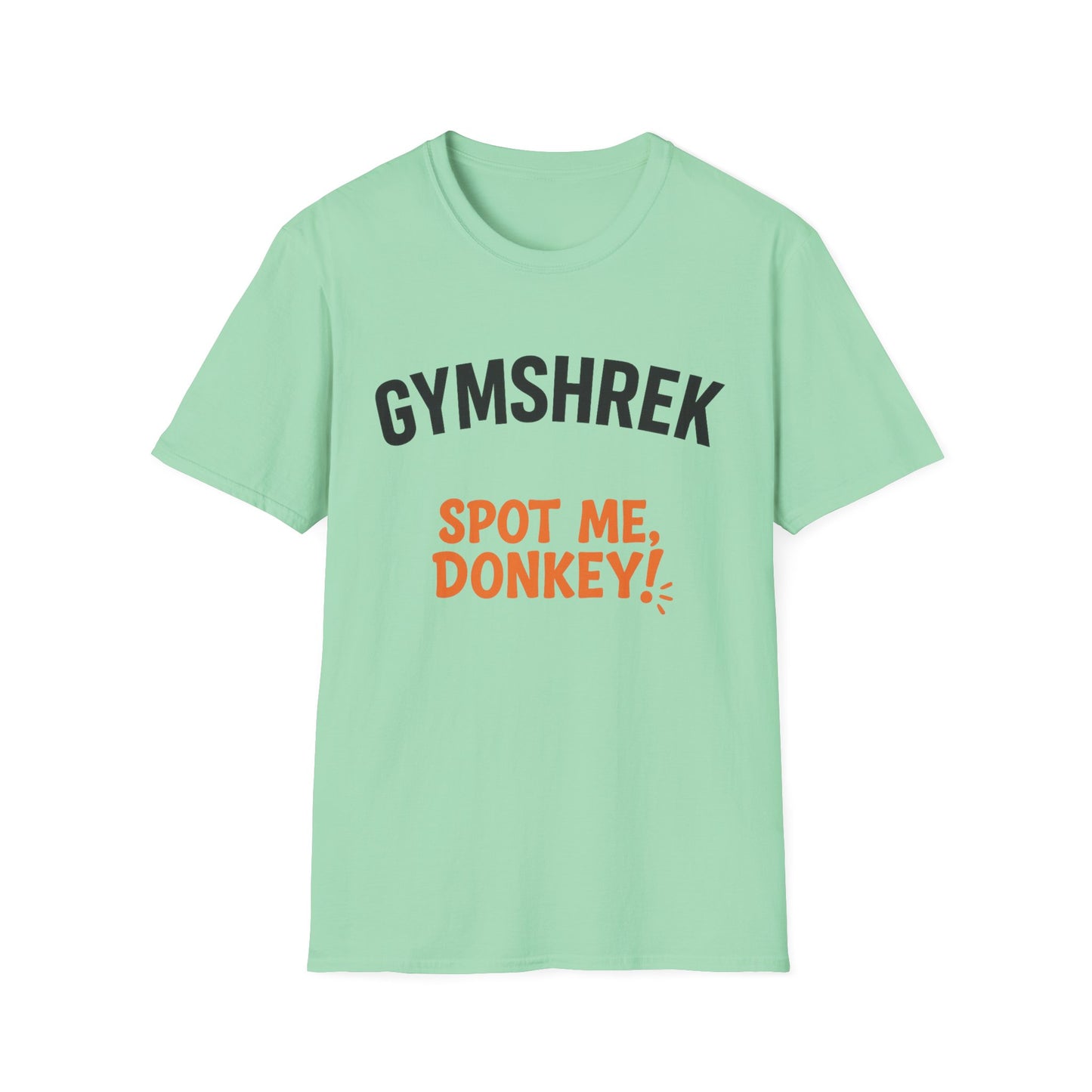 T-Shirt GYMSHREK Spot Me, Donkey Funny Parody Shirt