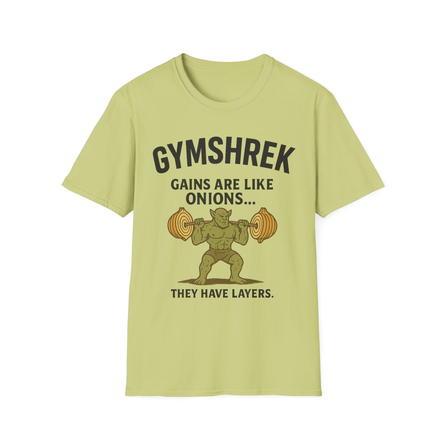 Funny Gym Shirt - GYMSHREK Unisex Softstyle T-Shirt