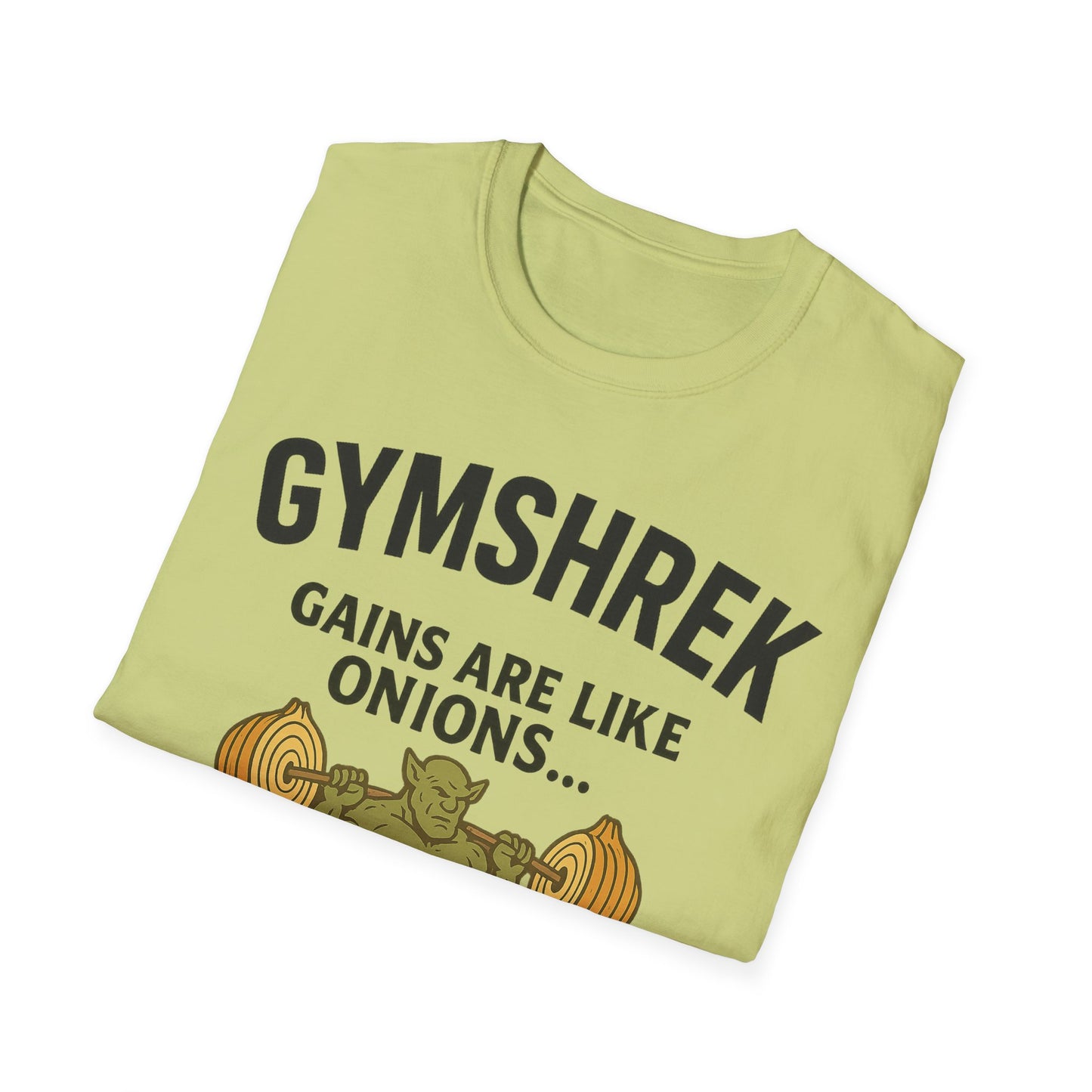 Funny Gym Shirt - GYMSHREK Unisex Softstyle T-Shirt